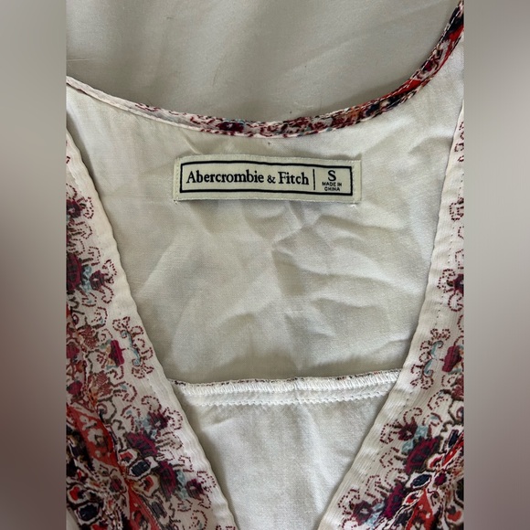 Abercrombie Paisley Print Gauze Dress - Picture 8 of 11